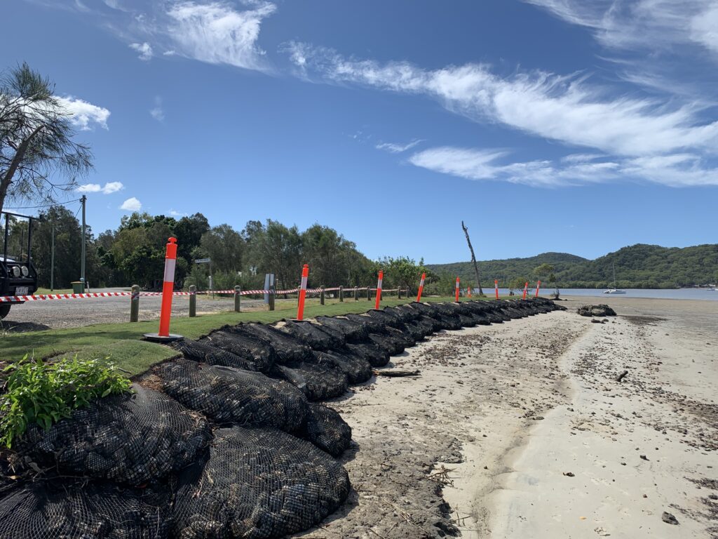 erosion control, scout protection, rock armoring, coastal resilience, environmental and infrastructure protection, gabion cage wall