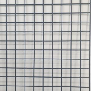 Black Mesh Panel 2.0 x 1.0m -A50x50mm @5mm Ø PVC